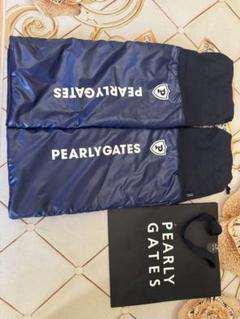 未使用近い1時間☆PEARLY GATES レッグウォーマーネイビー¥9800 未使用近い1時間☆PEARLY GATES レッグウォーマーネイビー¥9800