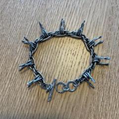 美品　ブルーナボイン　B.W.B ブレスレット 有刺鉄線モチーフ BRU NA BOINNE ブルーナボイン ブレスレット B.W.B. 有刺鉄線