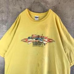 Z1012古着　Tシャツ イエロー　バックプリント
