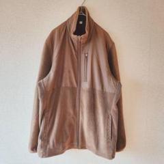 【UNIQLO】（L）フリースジャケット/カジュアル/ボア素材/ジャンバー