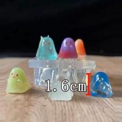 シリコンモールド　モンスター　幽霊　Ｓサイズ　ミニチュア　食玩　立体型　レジン