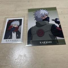 ナルト ブロマイド チェキ風カード はたけカカシ 2枚 - メルカリ