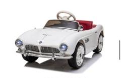 BMW クラシックカー電動乗用ラジコンカー　ホワイト