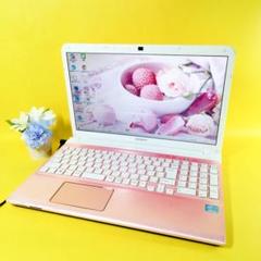VAIO すぐ使える！希少ピンク✨ノートパソコン　カメラ付き♪初心者