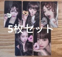 LESSERAFIM hot トレカ fanplee 5枚 Le Sserafim 5th Mini Album HOT Fanplee Fan Sign Event