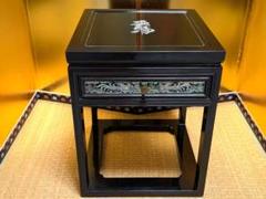 古家具　螺鈿細工　小物入れ　引き出し　箪笥　花台　漆 『寿福』 古家具 螺鈿細工 小物入れ 引き出し 箪笥 花台 漆 - メルカリ