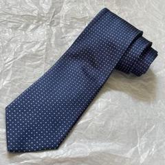 ブリオーニ Brioni ジャガード織・ピンドット・タイ・美品