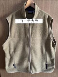 色サイコー　美USED シンチラベスト　パタゴニア　コヨーテ　アウトドア　古着 色サイコー美USED シンチラベストパタゴニアコヨーテアウトドア古着
