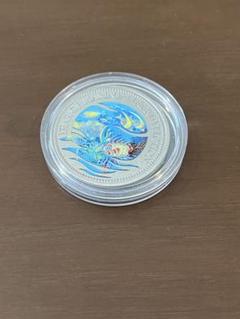 パラオ共和国 記念硬貨セット 1992年 銀製 10枚 パラオ共和国 1ドル・カラープルーフ貨幣 1992年銘/美人魚 未