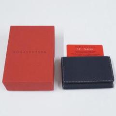 美品✨ボナペンチュラ エトープ 名刺入れ カードケース ロゴ刻印 スレ無し 上質なレザーの名刺入れ / カードケース / カードホルダー