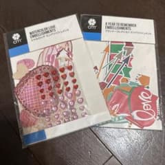 クリエイティブメモリーズ　ペーパー　ステッカー　エンバリッシュのセット 2025年最新】エンバリッシュメントの人気アイテム - メルカリ