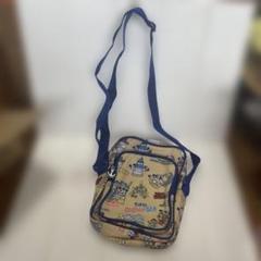 【新品未使用】ディズニーシー アトラクション 総柄 ショルダーバッグ サコッシュのサムネイル