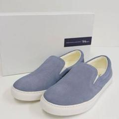 ✨新品未使用✨ RonHerman　スエード　スリッポン　ライトブルー 23