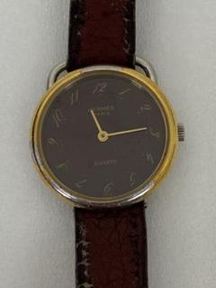 グランドセール 3-1935 レディース腕時計 ボルドー文字盤 QZ アルソー エルメス 時計