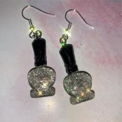 マニキュアピアス♡シルバー