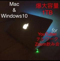 Mac & Win10 1TB爆大容量 バッテリー◎ 大盛メモリ Mac