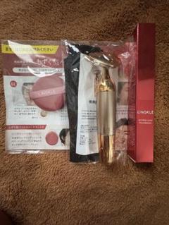 新品未開封 LINOKLE リンクルケアファンデーション リフトバー美顔器 パフ 新品・未開封】リノクル リンクルケアファンデーション 20g 美顔