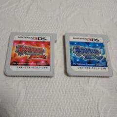 3DS ポケットモンスター オメガルビーとアルファサファイアのセット
