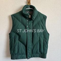 古着　90s　ST JOHN'SBAY　セントジョンズベイ　ダウンベスト 古着 90年代 セントジョンズベイ ST JOHN'S BAY ダウンベスト