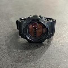 G-SHOCK デジタル腕時計 ブラック/オレンジ