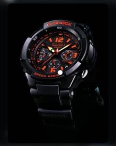CASIO G-SHOCK GRAVITYMASTER GW-3000B-1AJF Black Orange Men's