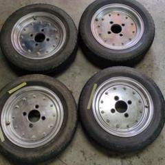 【送料無料】ダイハツ　純正　12インチ　鉄ホイール　4本 4穴 PCD110 ダイハツ 純正 12インチ 4 00B 4H/PCD100 スチールホイール 鉄