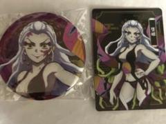 堕姫　ポップアップ　台湾　鬼滅の刃　缶バッジ　カード　梅