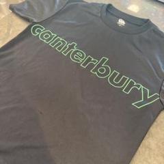 Y497⭐︎canterbury 黒 Tシャツ Mサイズ