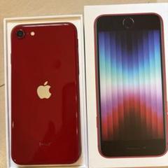 iPhone - iPhone ＳＥ3 新品未使用　64g レッド iPhone SE（第3世代） 「新品 未開封品」SIMフリー SE (第3世代