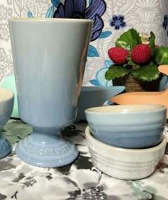 りま様　LE CREUSET コースタルブルー カップ8点セット りま様 LE CREUSET コースタルブルー カップ8点セット - メルカリ