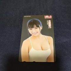 大原優乃テレホンカードです。