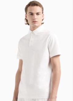 Emporio Armani ポロシャツ ホワイト 半袖