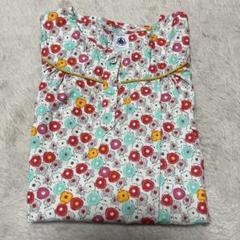 ほぼ未使用　PETIT BATEAU 薄手 半袖ワンピ 5ans/108cm