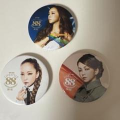 安室奈美恵　缶マグネット セット 安室奈美恵 25周年 缶マグネット 2個セット（安室奈美恵アクスタ