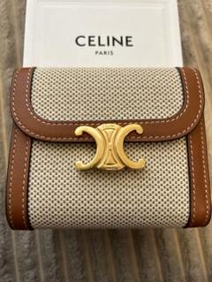 2023年最新】celine セリーヌ 三つ折り財布の人気アイテム - メルカリ