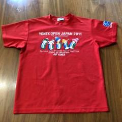 YONEX OPEN JAPAN 2011 Tシャツ SSサイズ 赤