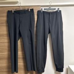ユニクロ感動パンツ（サイズ82cm） GUストレッチジョガーパンツ（サイズL）