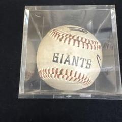 大人気の 読売ジャイアンツGIANTS練習球現役時代長嶋茂雄王貞治連名直筆 記念グッズ