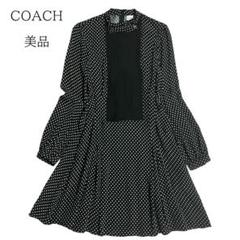 COACH ひざ丈ワンピース COACH ひざ丈ワンピース COACH（ひざ丈ワンピース）のフリマ