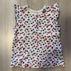 PETIT BATEAU プチバトー　水玉模様トップス　24m/86cm