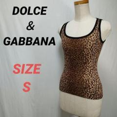 ★決算特価商品★ DOLCE＆GABBANA ヒョウ柄タンクトップ レディース レオパード トップス