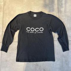 スペシャル 90s USA製 COCO CHANEL ロンT 超絶スペシャル‼︎ 90s USA製 COCO CHANEL ロンT Tシャツ L