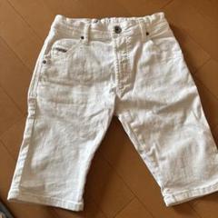 DIESELホワイトデニム短パン120cmサイズ8