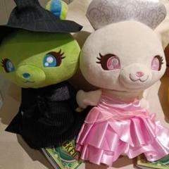 ウィキッドふたりの魔女ANIMALCOORDYLぬいぐるみエルファバ&グリンダ