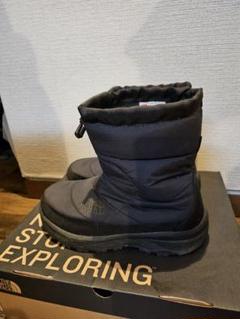 【極美品】THE NORTH FACE ブーツ ヌプシ ブーティ 15cm 黒 THE NORTH FACE ノースフェイス 8051729N3X Nuptse Bootie