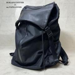BURLAP OUTFITTER×ear 撥水レザーコンビライトリュック 16ℓ