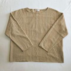 LEPSIM 長袖カットソー ベージュ フリーサイズのサムネイル