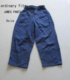 今だけ値下げ中ORDINARY FITS ジェームスパンツサイズ1 Ordinary Fits (オーディナリーフィッツ) JAMES PANTS ONE WASH