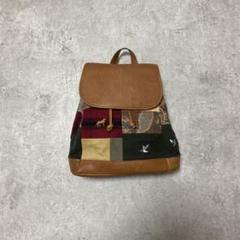 エルエルビーン リュック マルチファブリック パッチワーク アニマル刺繍