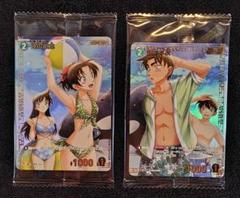 コナン　優勝プロモ　未開封　2枚 未開封 服部平次 遠山和葉 各1枚 コナンTCG チャレンジ戦 優勝